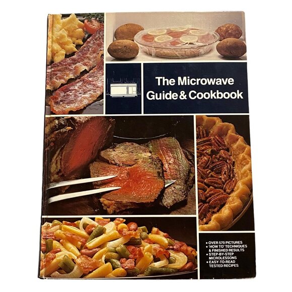Microwave Cookbook Hardcover Lot of 2 - Picture 7 of 12